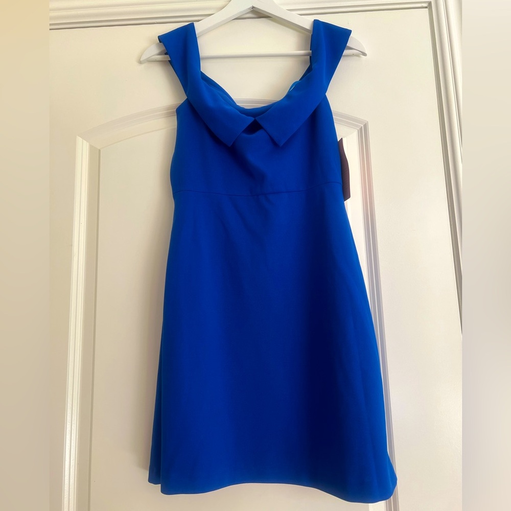 BHLDN blue dress, new